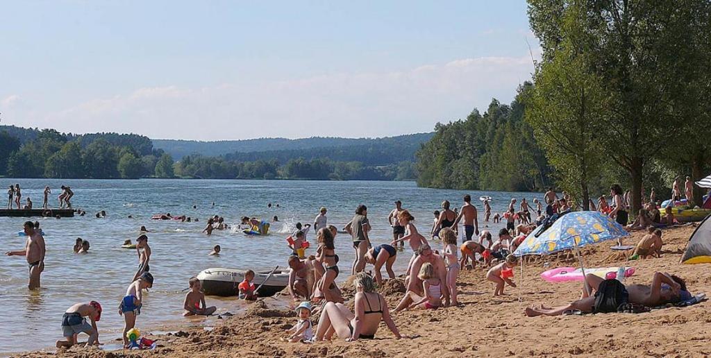 Ferienwohnung Bickel - Am Grossen Brombachsee シュパルト エクステリア 写真